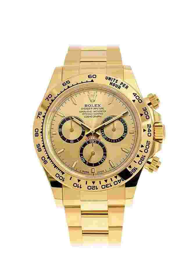 Rolex Daytona Cosmograph Daytona 40mm Yellow Gold Case Golden with Black Counter Rings Dial Yellow Gold Bracelet 126508 UNWORN - Warranty start: 2024