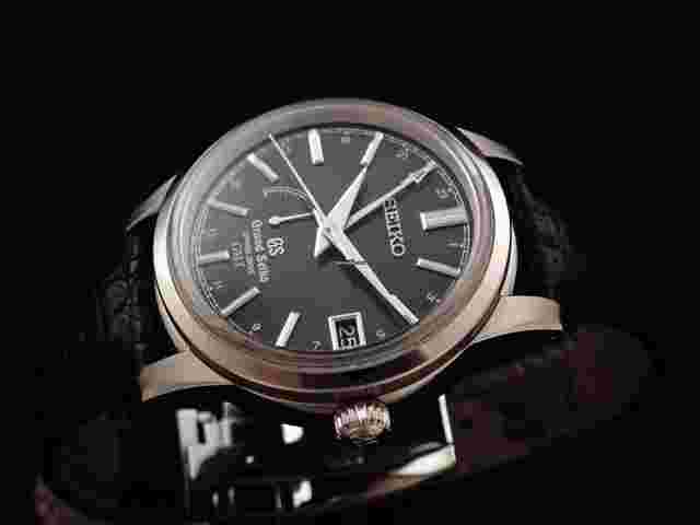 Seiko GS
                           
                                 Grand Seiko GMT Automatic Spring Drive Grey Automatic Watch New 2023