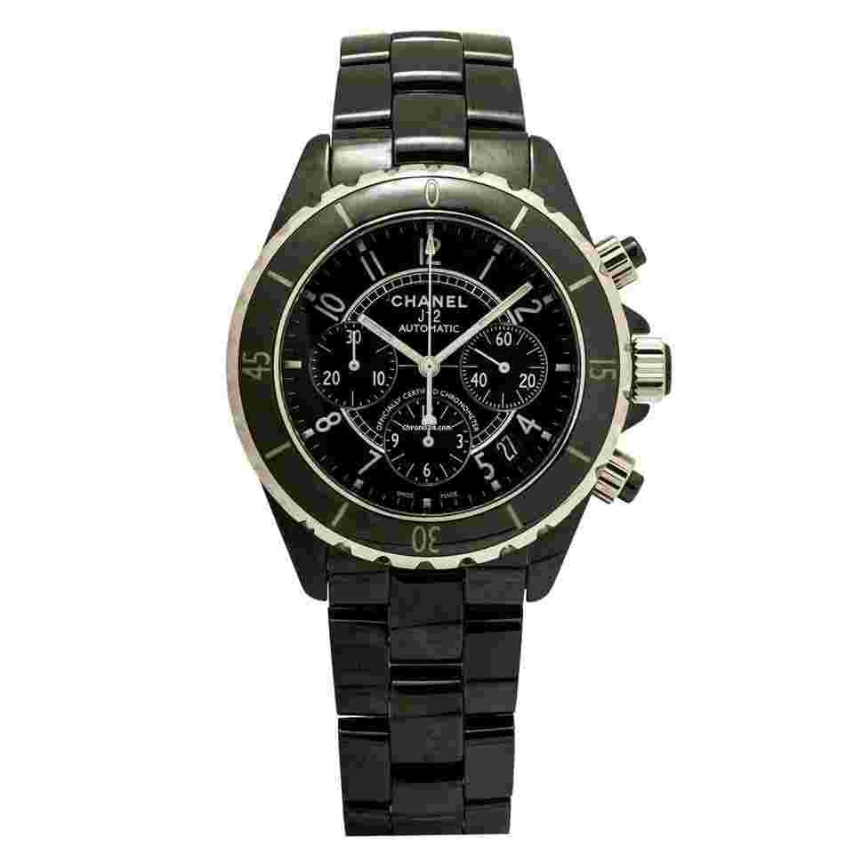 Chanel J12
                           
                                 Chronographe 41 Noire 2019 Full set