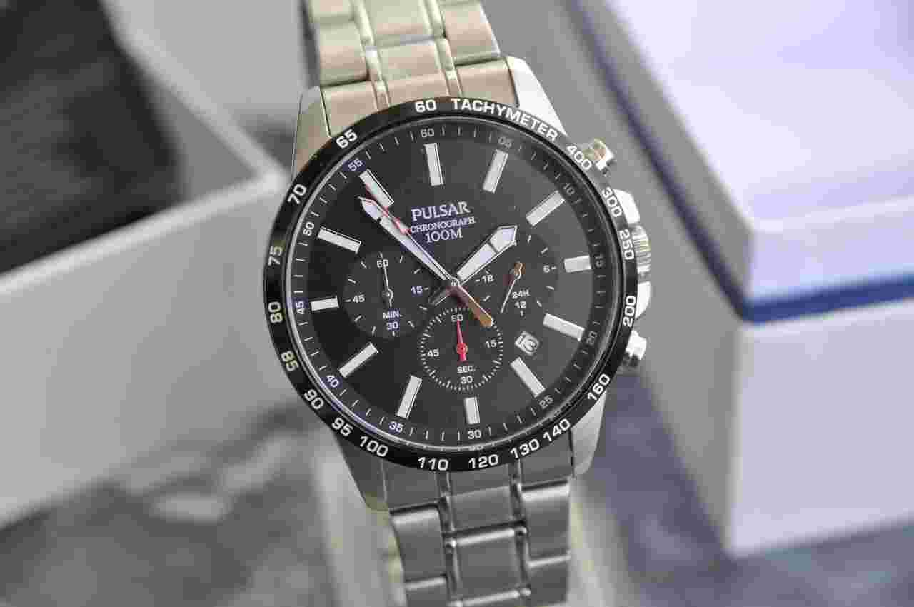 Pulsar by Seiko Active Chronograph 10 atm Full set