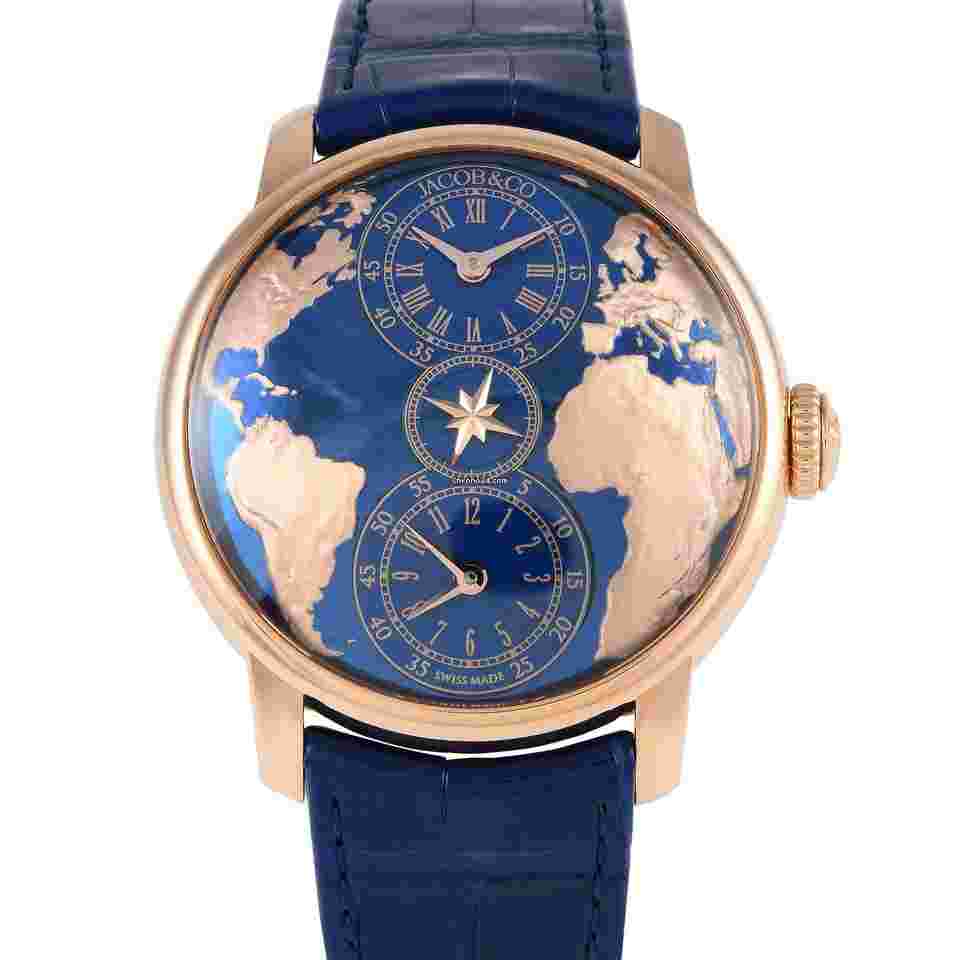 Jacob & Co.
The World is Yours Dual Time Zone Watch DT100.40.AA.AE.A
