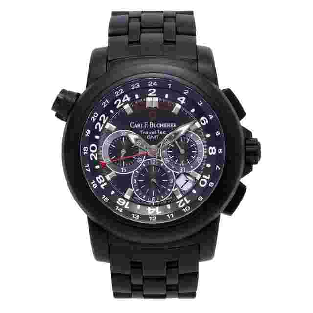Carl F. Bucherer Patravi
                           
                                 TravelTec Black - Calibre 1901.1