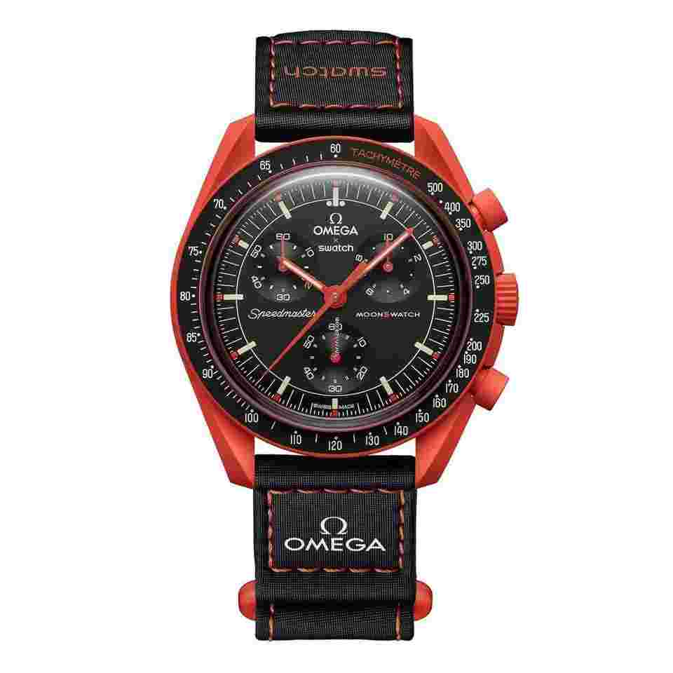 Swatch Moonswatch
Omega Swatch Omega Swatch X Omega Moonswatch Mission On Earth Lava