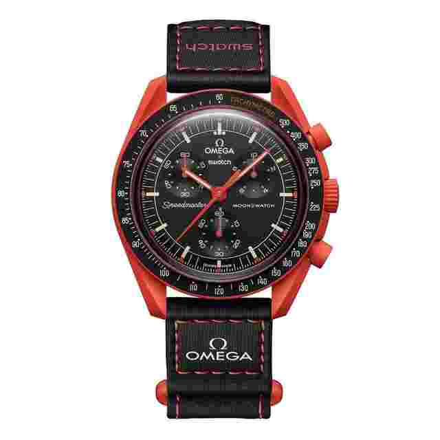 Swatch Moonswatch
                           
                                 Omega Swatch Omega Swatch X Omega Moonswatch Mission On Earth Lava