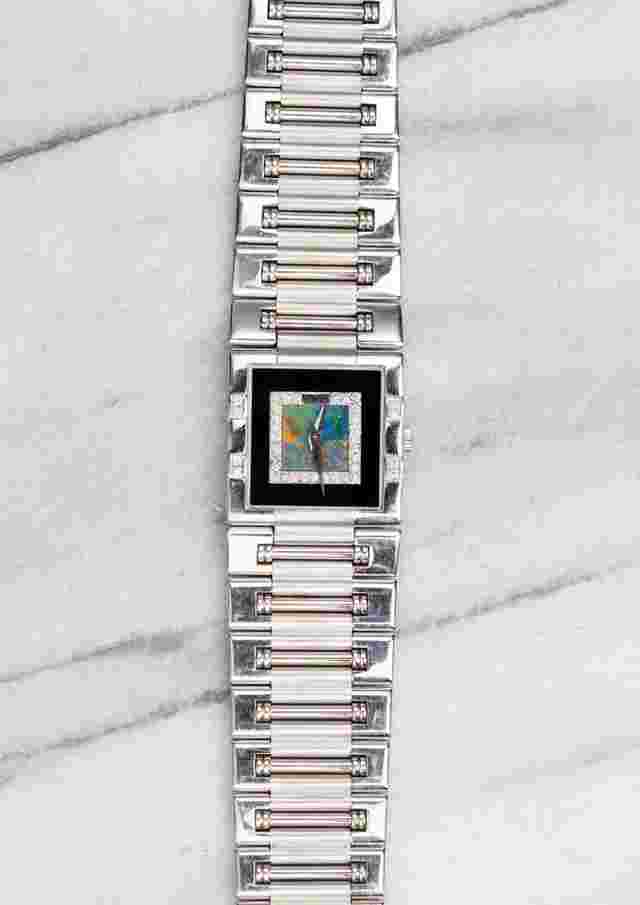 Piaget Dancer
                           
                                 Reference 90327 Dancer Vintage 1980s Onyx & Opal Dial 18k White Gold 25mm Case.