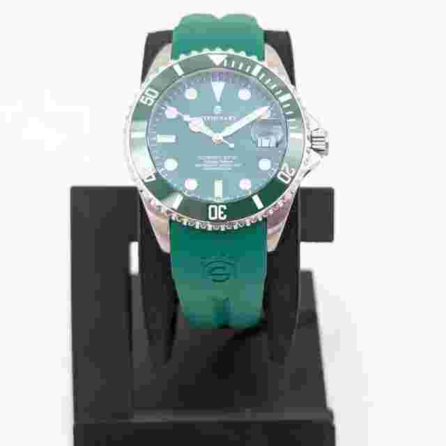 Steinhart Ocean 1
                           
                                 39 DOUBLE-GREEN Automatic Swiss Diver Watch Silicone 103-1065