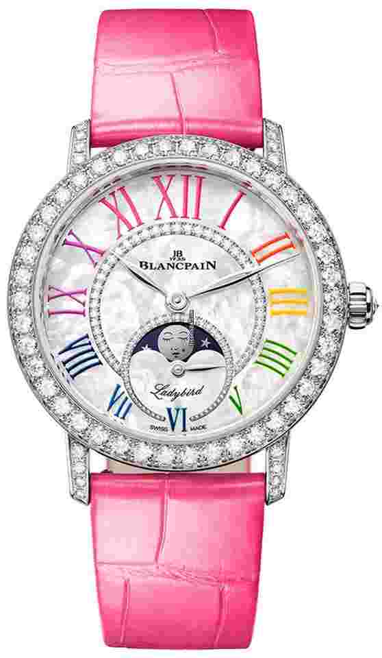 Blancpain
                           
                                 Ladybird Automatic Moonphase 34.9mm 3662B-1954-95b Rainbow