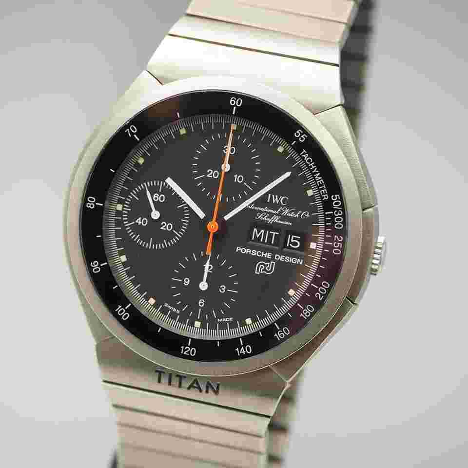 IWC Porsche Design
3700 Chronograph Day-Date Vintage Titan Full Set RARE