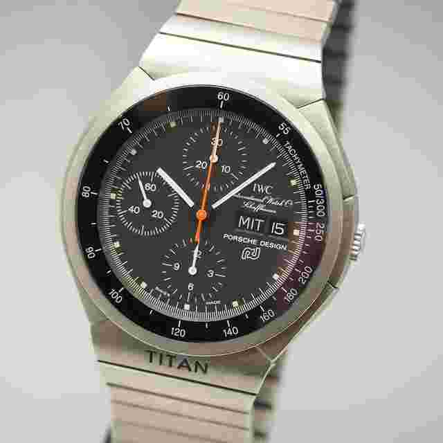 IWC Porsche Design
                           
                                 3700 Chronograph Day-Date Vintage Titan Full Set RARE