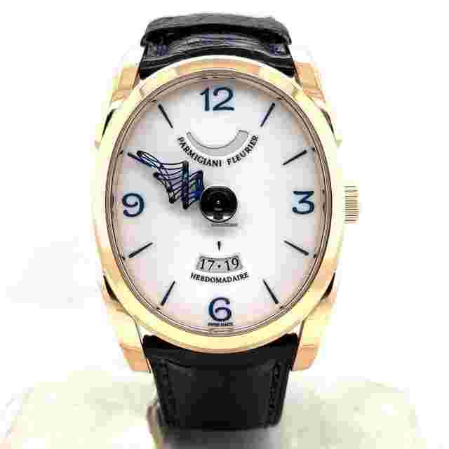 Parmigiani Fleurier
                           
                                 Ovale Pantographe Manual 37mm 18k Rose Gold PFH775-1005401
