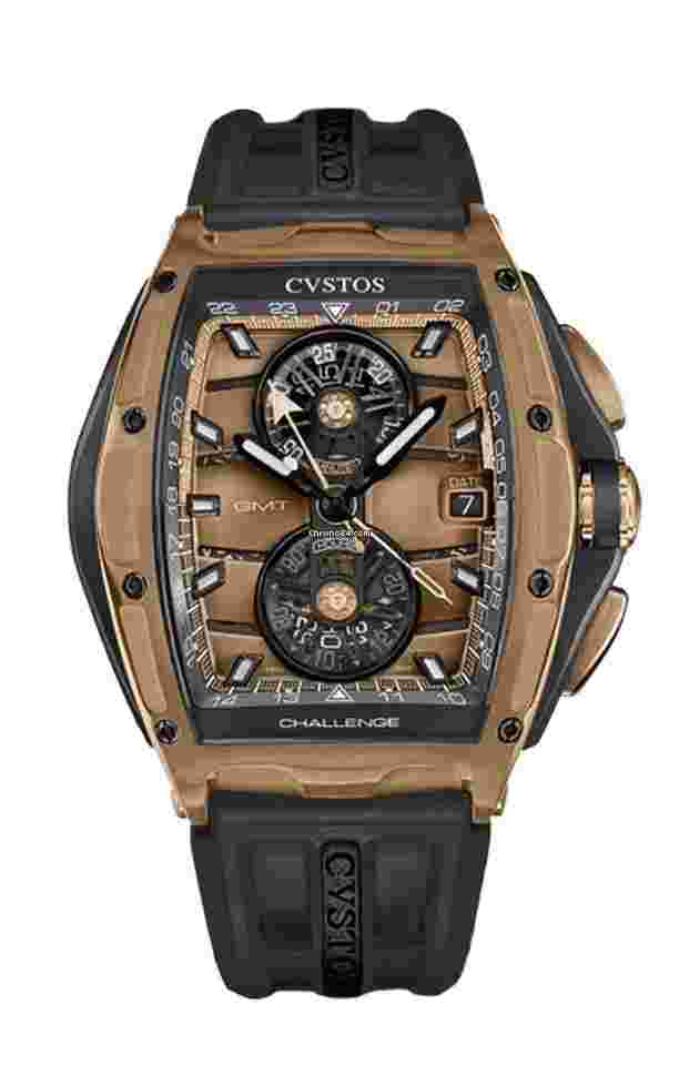 Cvstos
                           
                                 Racing Chrono GMT 5N Red Gold / Oro dial 41mm Men’s Watch B01110.4125001