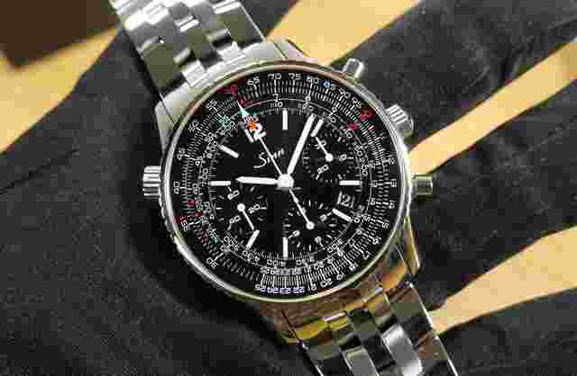 Sinn 903
                           
                                 41 mm 903 ST schwarz Navigationsuhr Navitimer Automatik Ref. 903.041 FULL SET