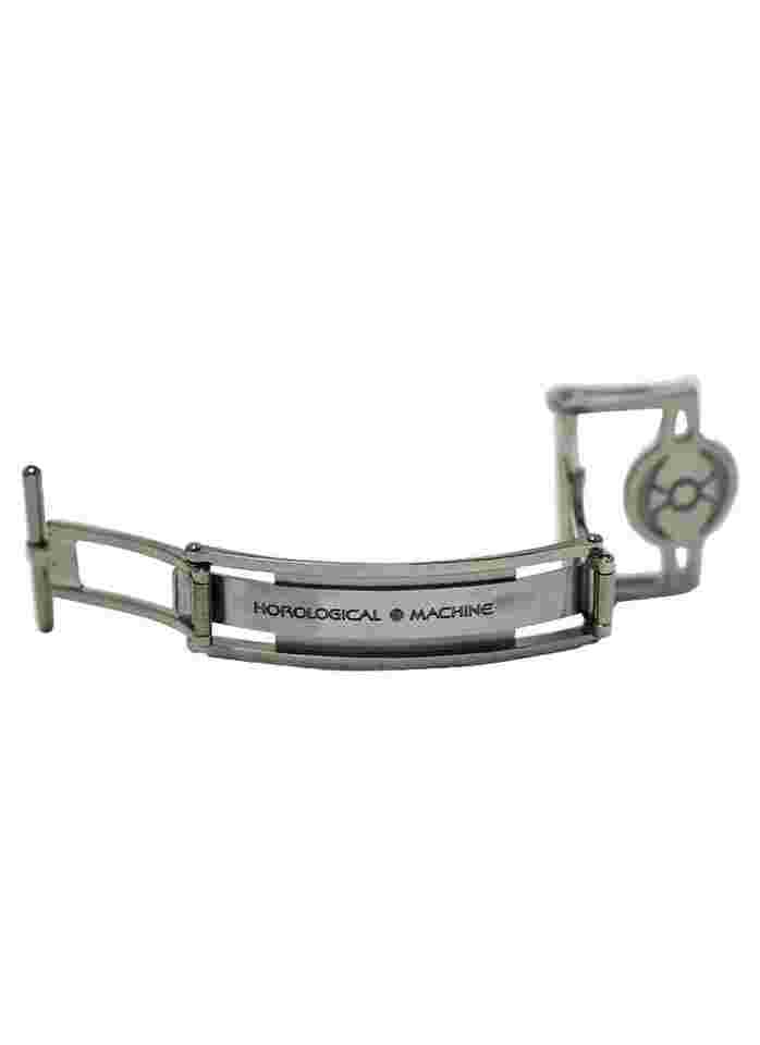 MBandF Deployant Buckle in White Gold
