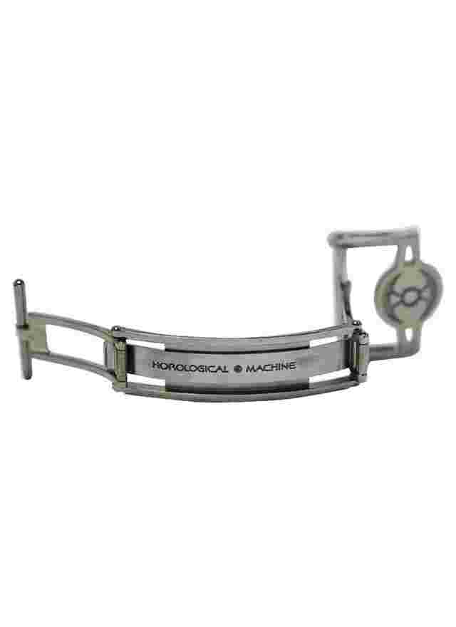 MBandF Deployant Buckle in White Gold