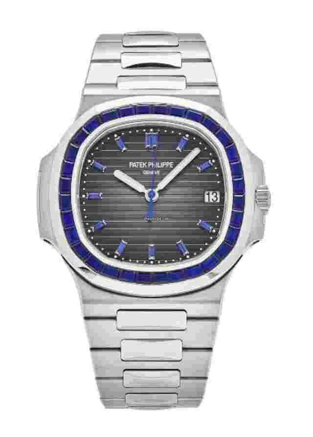Patek Philippe Nautilus
                           
                                 Platinum Blue Sapphire 5711/111P-001