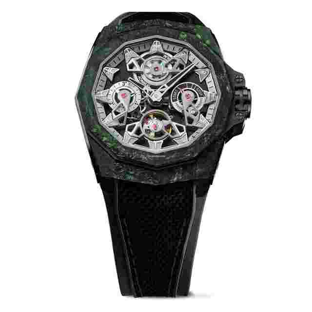 Corum
                           
                                 Admiral 45 Openworked Luminescent Carbon Green Superluminova Limited Edition MSRP $40,000