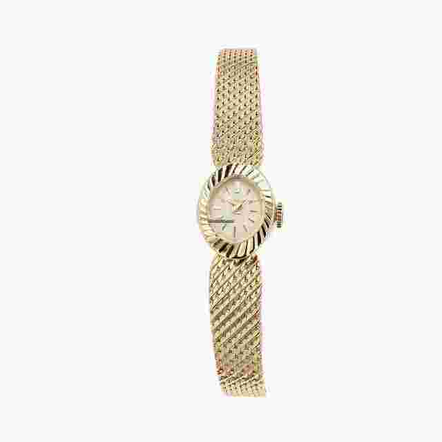 Gübelin
                           
                                 Vintage 18k Gold Retro Ladies Watch