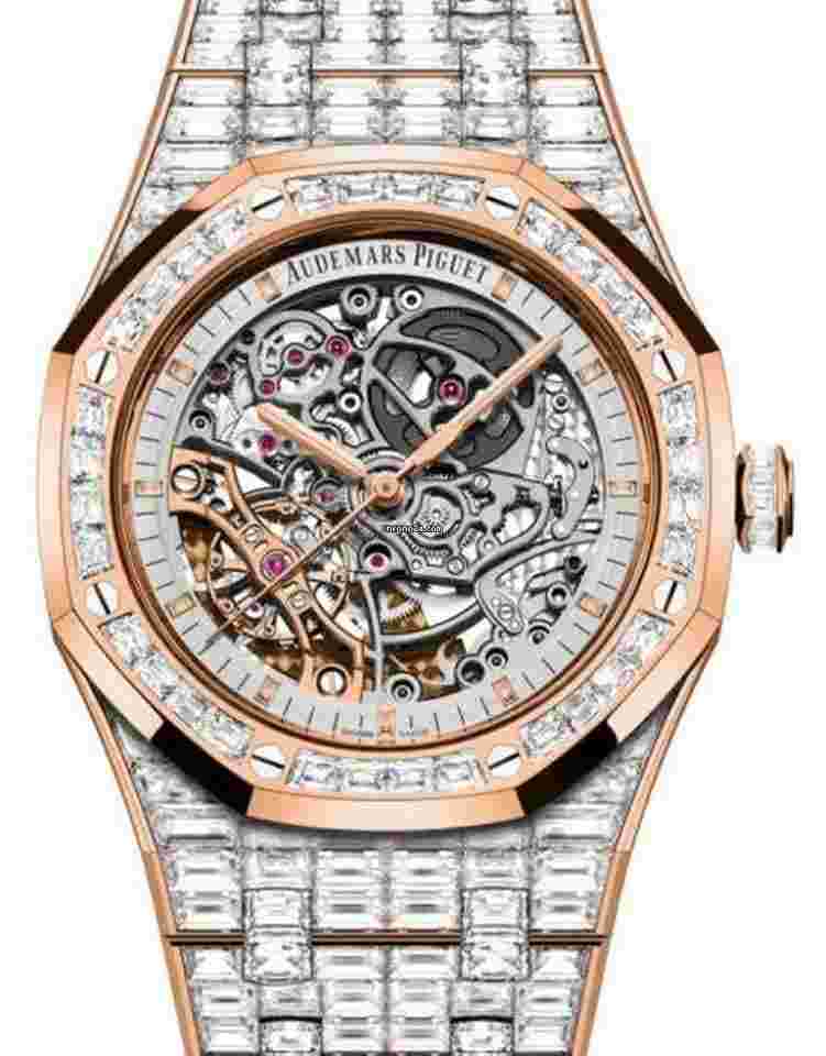 Audemars Piguet
Unworn 2023 Double Balance Wheel Open worked Rose Gold Baguette
