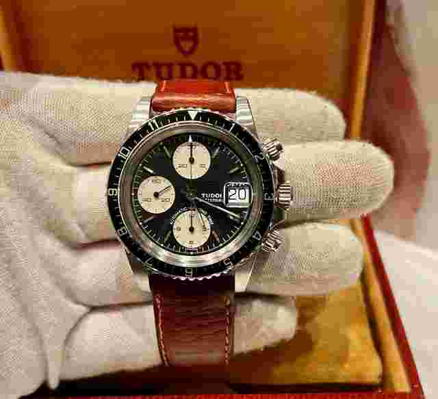 Tudor Oysterdate Big Block
                           
                                 by Rolex 79170 Full Set 1992 Plexy