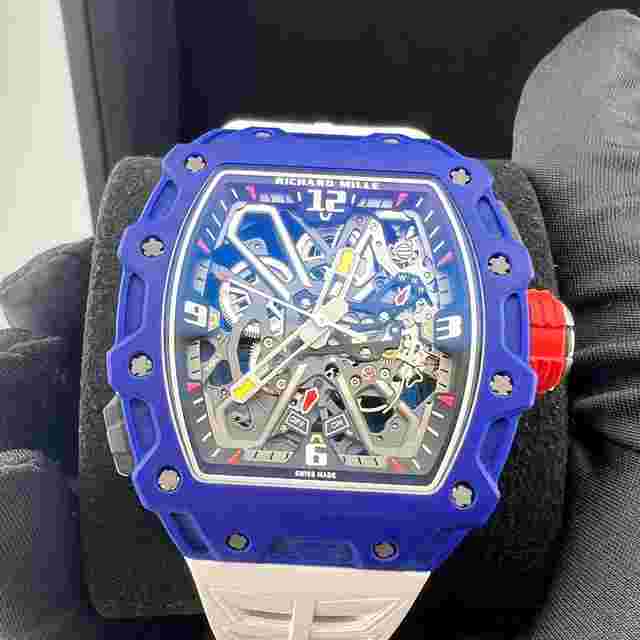 Richard Mille RM 035
                           
                                 Rafael Nadal RM35-03 Blue Carbon