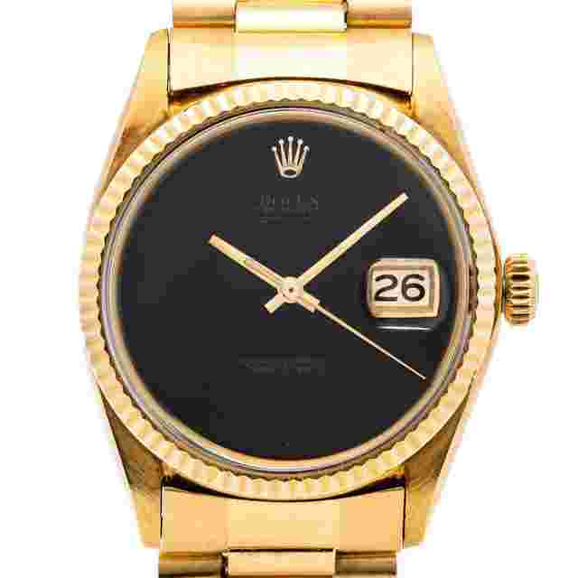 Rolex Datejust 36
                           
                                 1601 - Onyx dial - American bracelet - very rare - very good condition