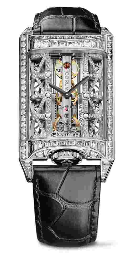 Corum Golden Bridge
                           
                                 Stream Diamond Baguette Ref. B313/03498