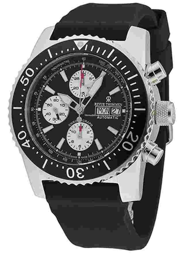Revue Thommen Men's Black Watch - 17030.6537