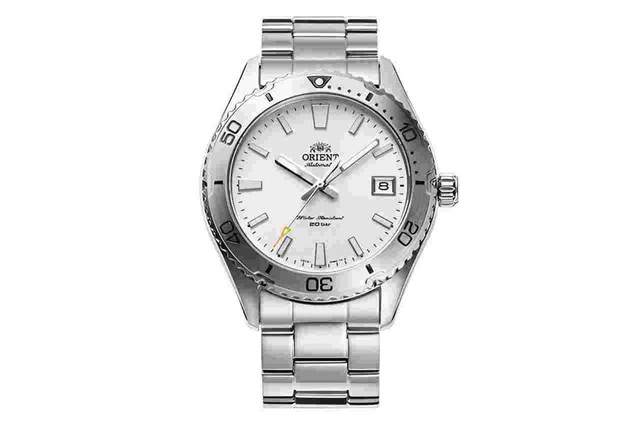 Orient Mako
40 RA-AC0Q03S White Dial Mechanical Sports Men's Watch