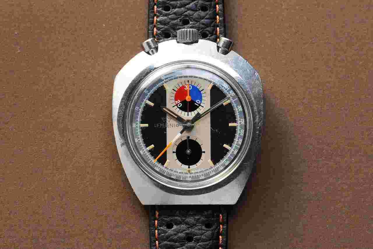 Lemania
Vintage Bullhead Chronograph Ref. 9601 serviced