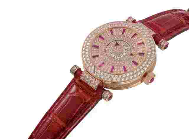 Franck Muller Double Mystery
                           
                                 Rose Gold Diamond Set NEW UNWORN