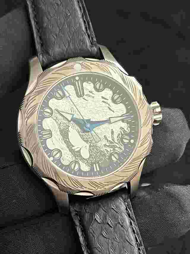 Sarpaneva S.U.F Helsinki X Moomin Diver Blue Stainless Steel Limited Edition 26 FULL SET 2024 Locations: UK Gibraltar EU and Switzerland