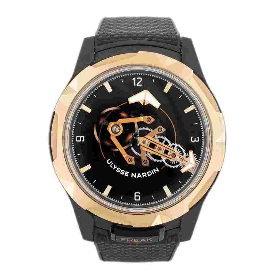 Ulysse Nardin Freak
                           
                                 ONE Titanium Black Skeleton Dial 44mm 2405-500-2A Full Set