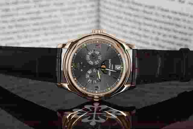 Patek Philippe Annual Calendar
                           
                                 5146J-010 Ardoise Edition Annual Calendar Moonphase with Power Reserve Skeleton Back Rare