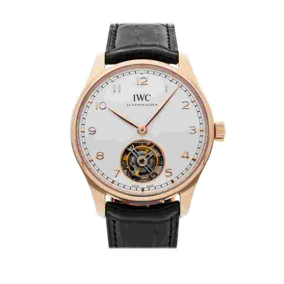 IWC Portuguese Tourbillon
                           
                                 Portugieser Hand-Wound Tourbillon Armor IW5458-01