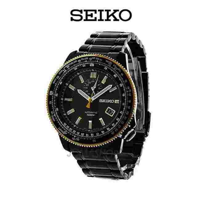 Seiko Superior
                           
                                 SSA026K1 Limited Edition 130th Anniversary Automatic Black Bracelet Watch