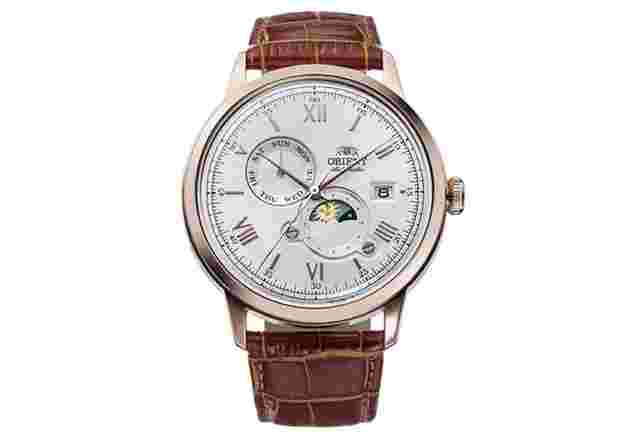 Orient Bambino
                           
                                 RA-AK0801S Sun and Moon Mechanical Classis Men's Watch