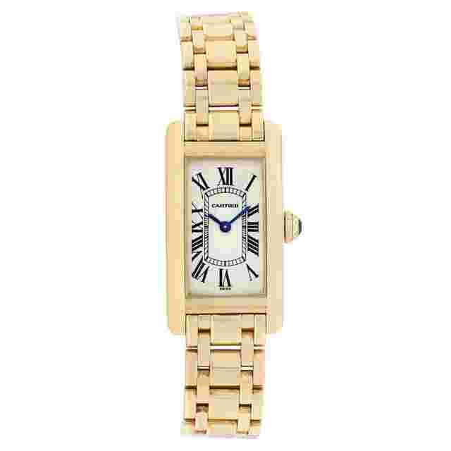 Cartier Tank Américaine
                           
                                 18K Yellow Gold Tank Americaine W26015K2