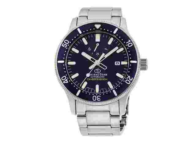 Orient
                           
                                 Star RE-AU0302L Mechanical Power Reserve Sport Diver Men's Watch