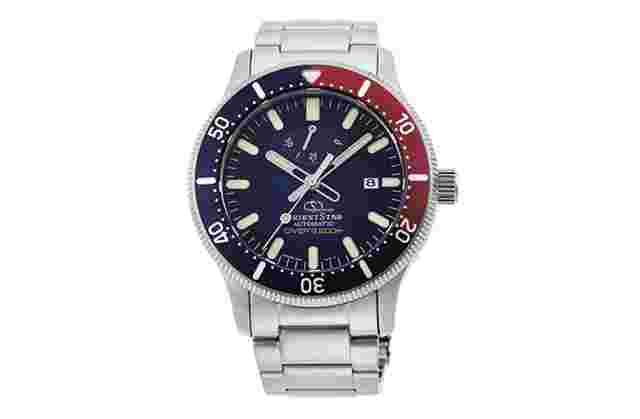 Orient Star
                           
                                 RE-AU0306L Metal Strap Mechanical Diver Men's Watch
