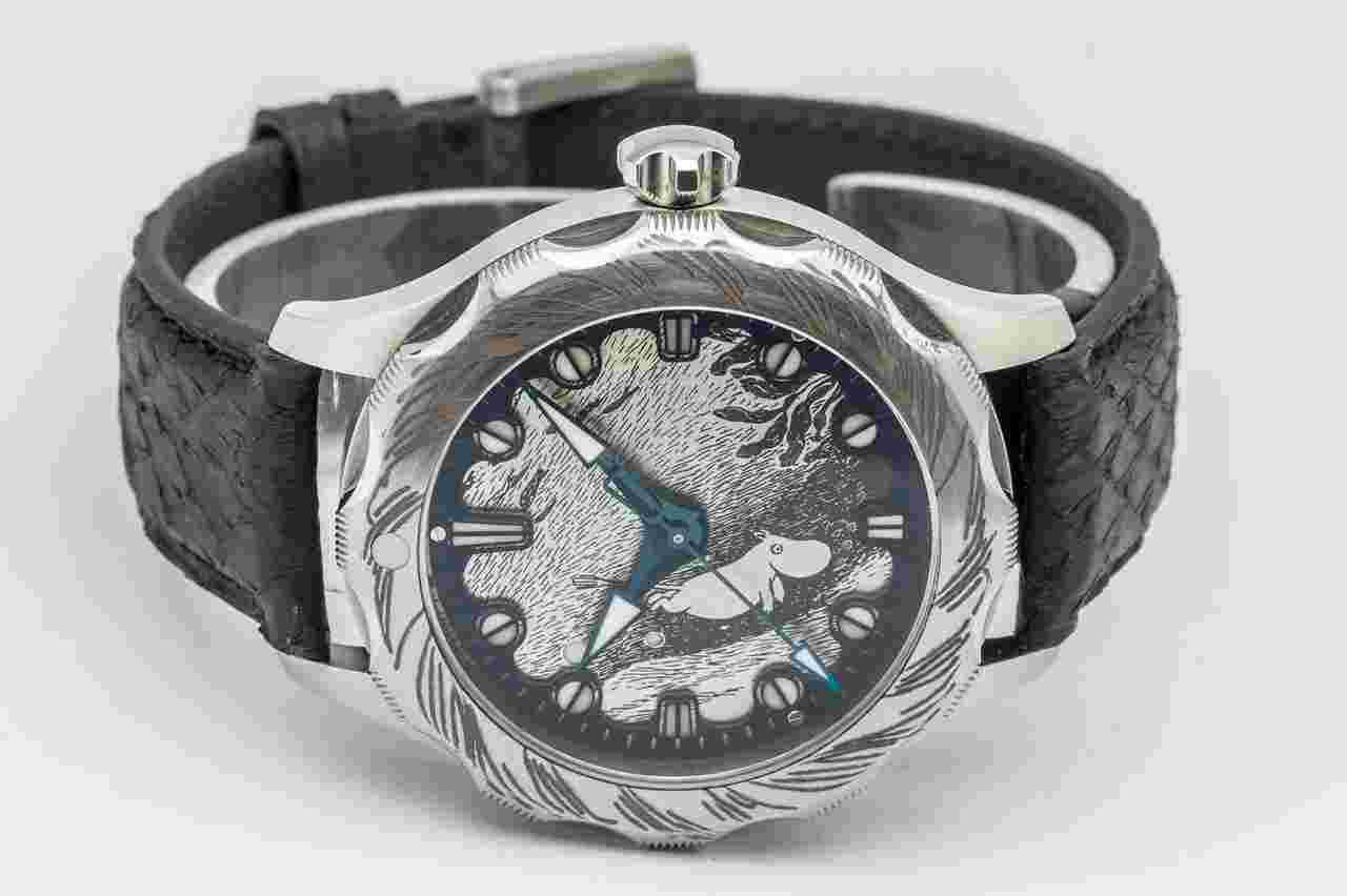S.U.F Helsinki x Moomin Characters Vetehinen Diver Blue Limited Edition (FULL SET)