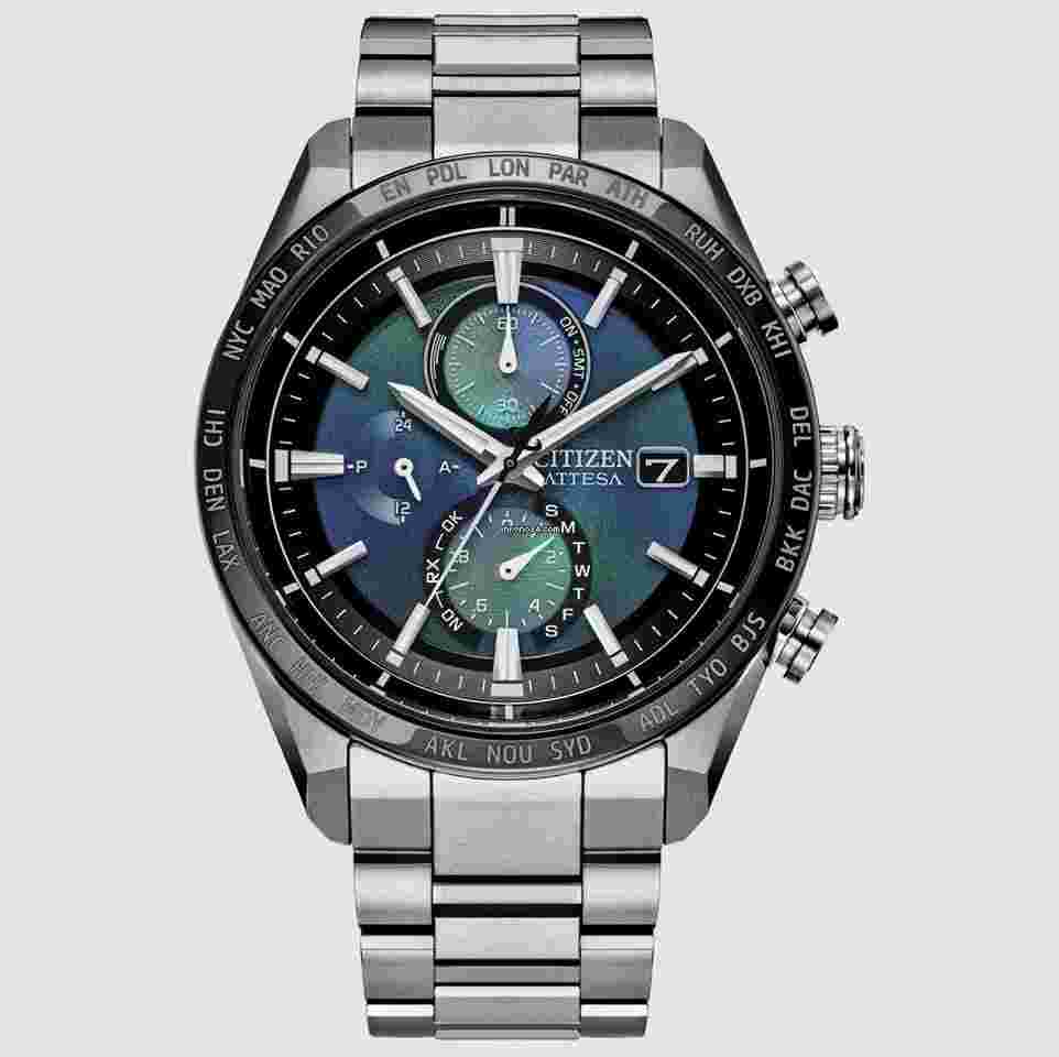 Citizen
                           
                                 Attesa AT8188-64L Atomic Timekeeping Super Titanium Men's watch