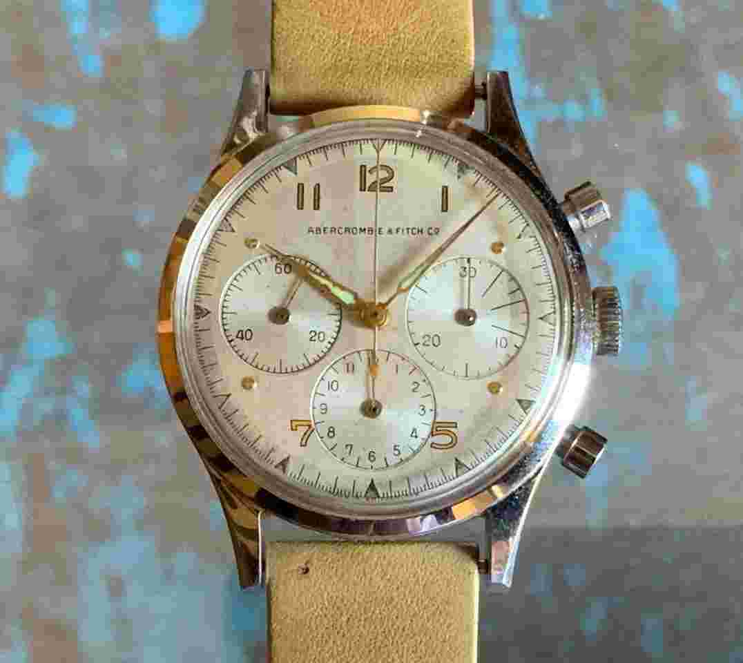 Abercrombie & Fitch Heuer Chronograph Oversize Jumbo 37 mm. 