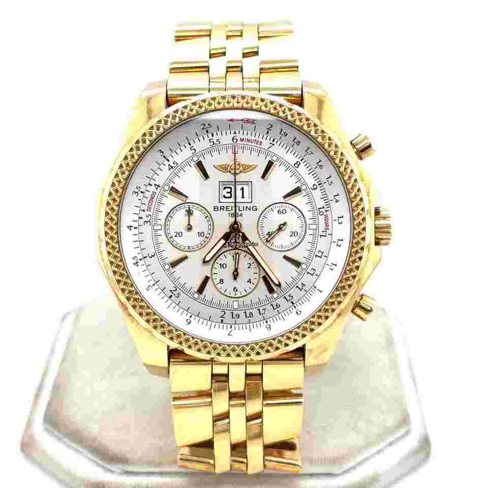 Breitling Bentley 6.75
                           
                                 Automatic 47mm 18k Yellow Gold Men's Watch K4436212/G574