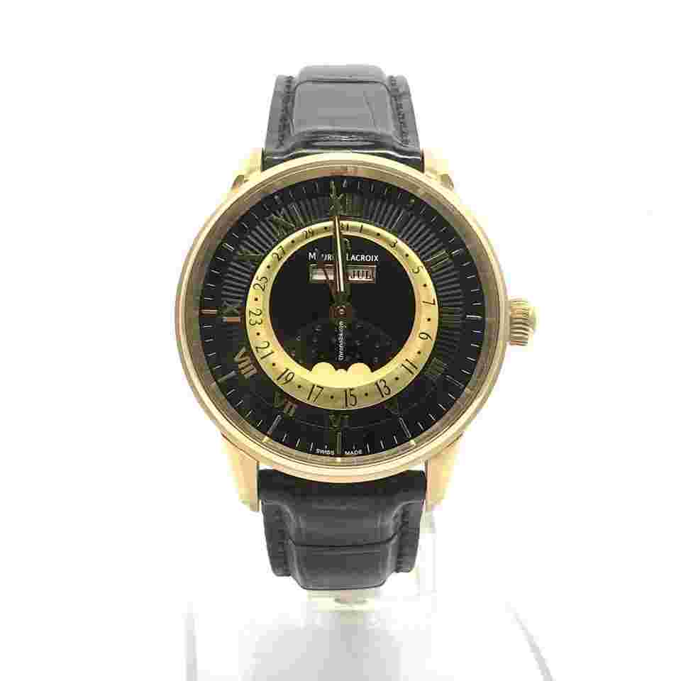 Maurice Lacroix Masterpiece Phases de Lune
                           
                                 18K Rose Gold Men's Watch