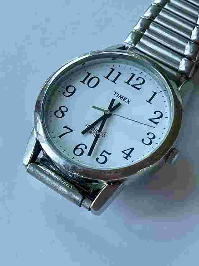 Timex
                           
                                 Indiglo WR 30M Stainless Steel Classic Dress Vintage