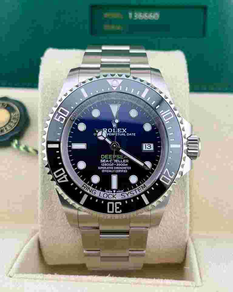 Rolex Sea-Dweller Deepsea
In Stock 2024 Sea-Dweller Deepsea James Cameron Dial 136660 Oyster Bracelet