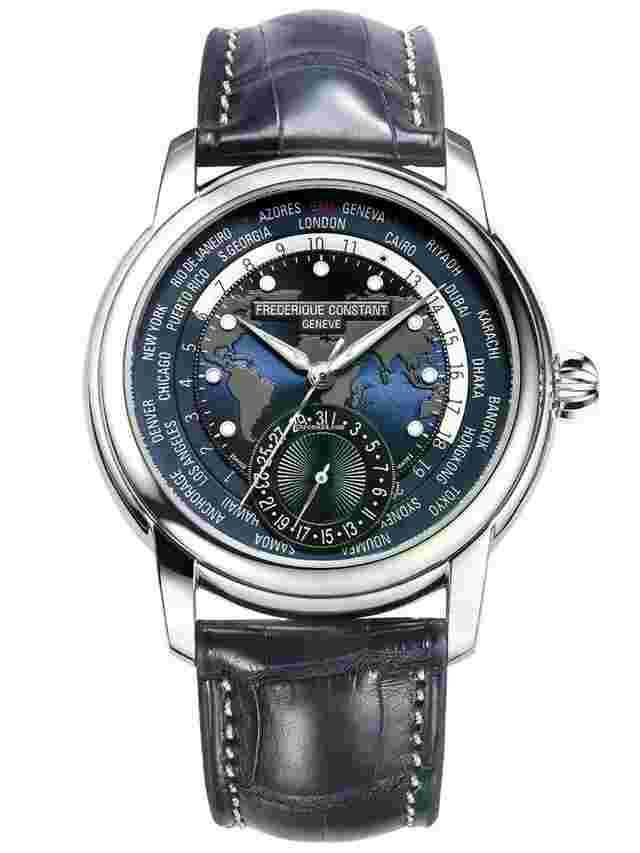 Frederique Constant Manufacture Worldtimer
                           
                                 Classic Worldtimer FC-718NWM4H6