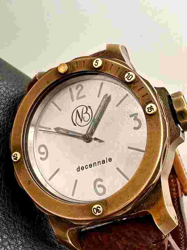 Ennebi
                           
                                 MICTOFO BRONZO DECCENALE REF 13210 LIMITED EDITION 60 PIECES 46MM AUTO