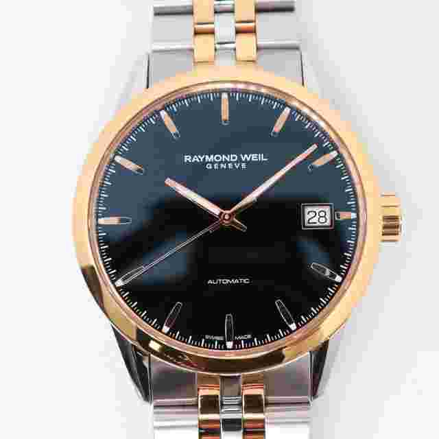 Raymond Weil Freelancer
                           
                                 Steel Black Dial Automatic Mens Watch 2740-SP5-20011