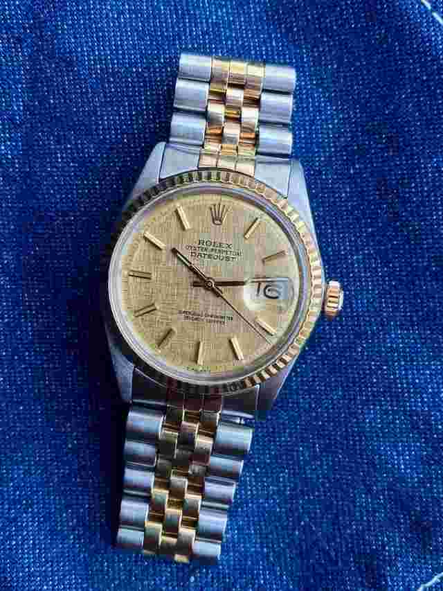 Rolex Datejust 36
                           
                                 ref. 1601 from 1978 with rare dial SERVICED